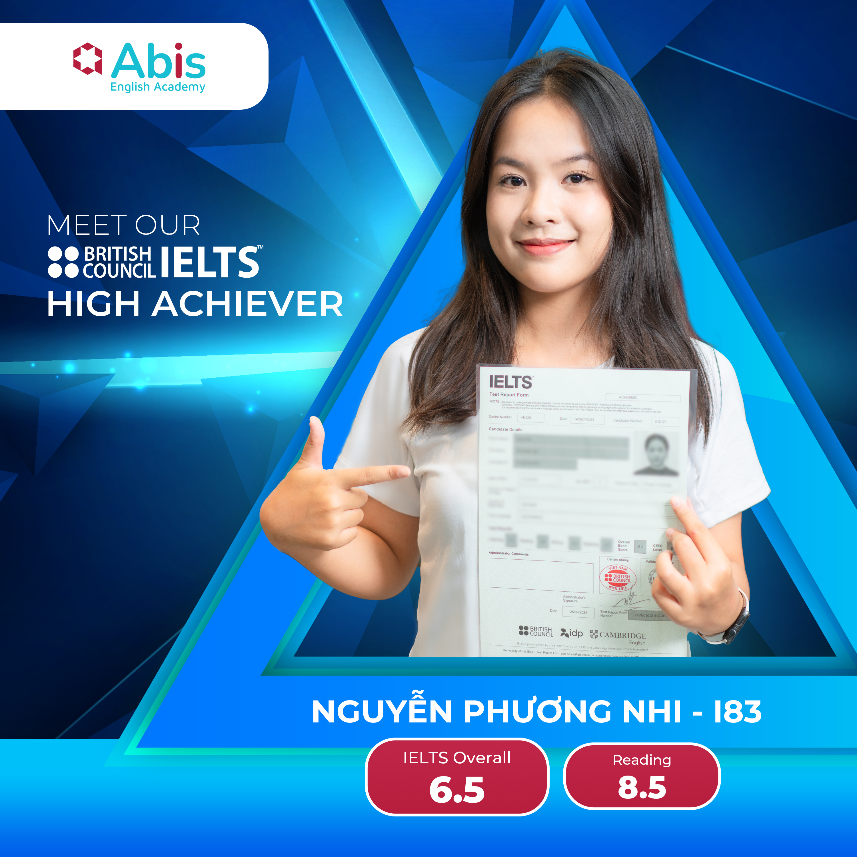 hình ảnh học viên Nguyễn Phương Nhi